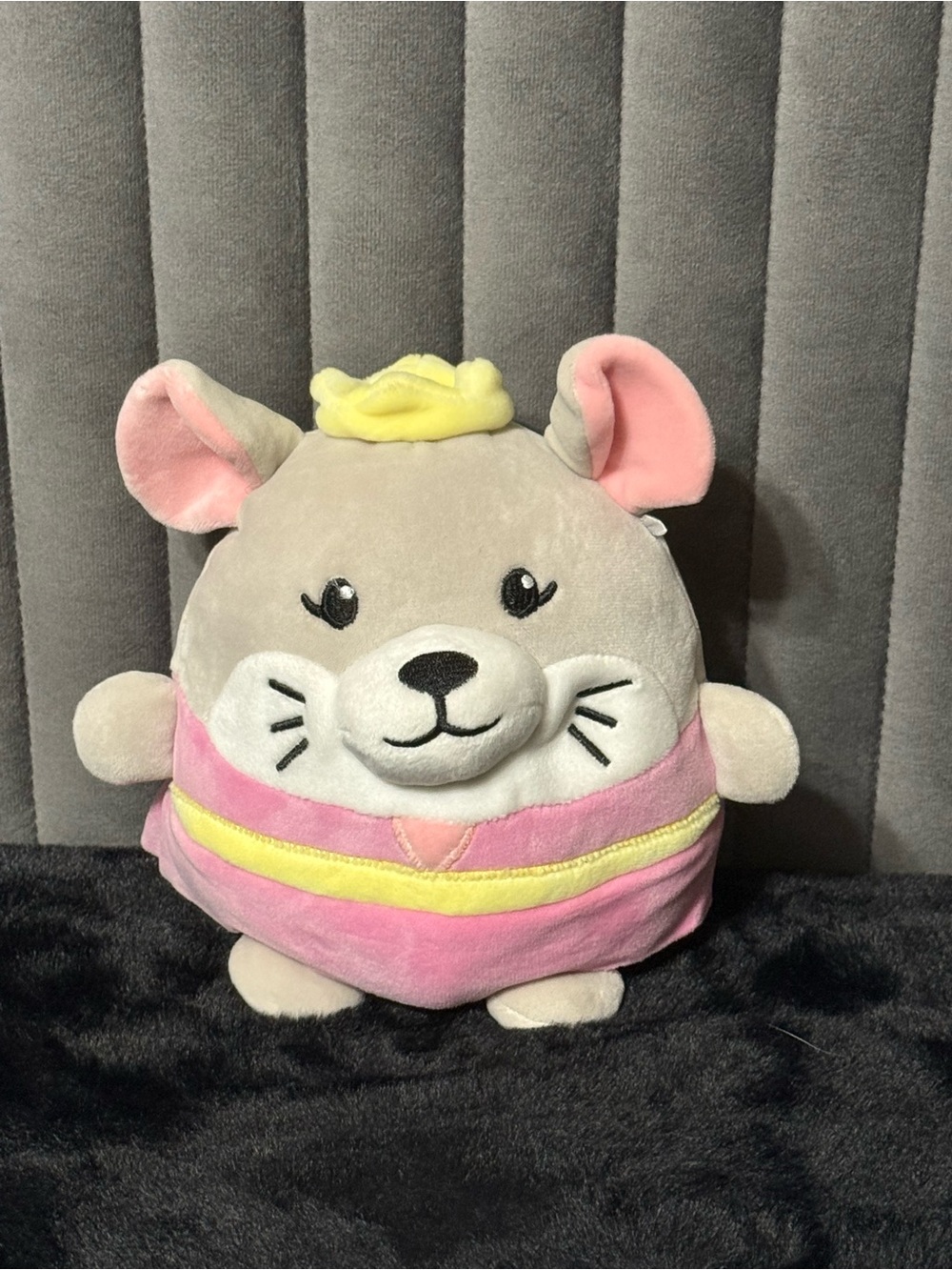 💖4/$25- Dan Dee Hamstee Hamster With Crown Plush Pink Princess Stuffed Animal